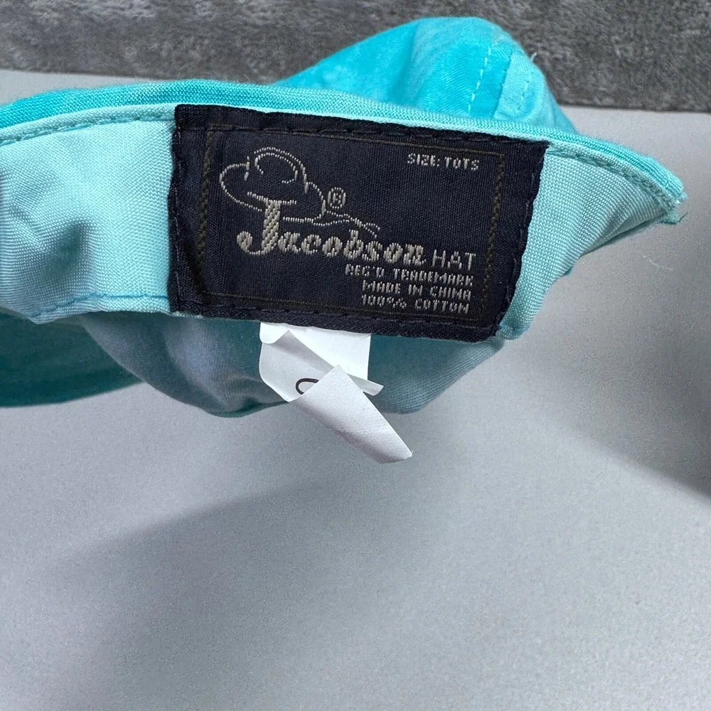 Jacobson Hat Newport Aquarium Blue Tie Dye Sea Turtle Kids Cap Adjustable Tots
